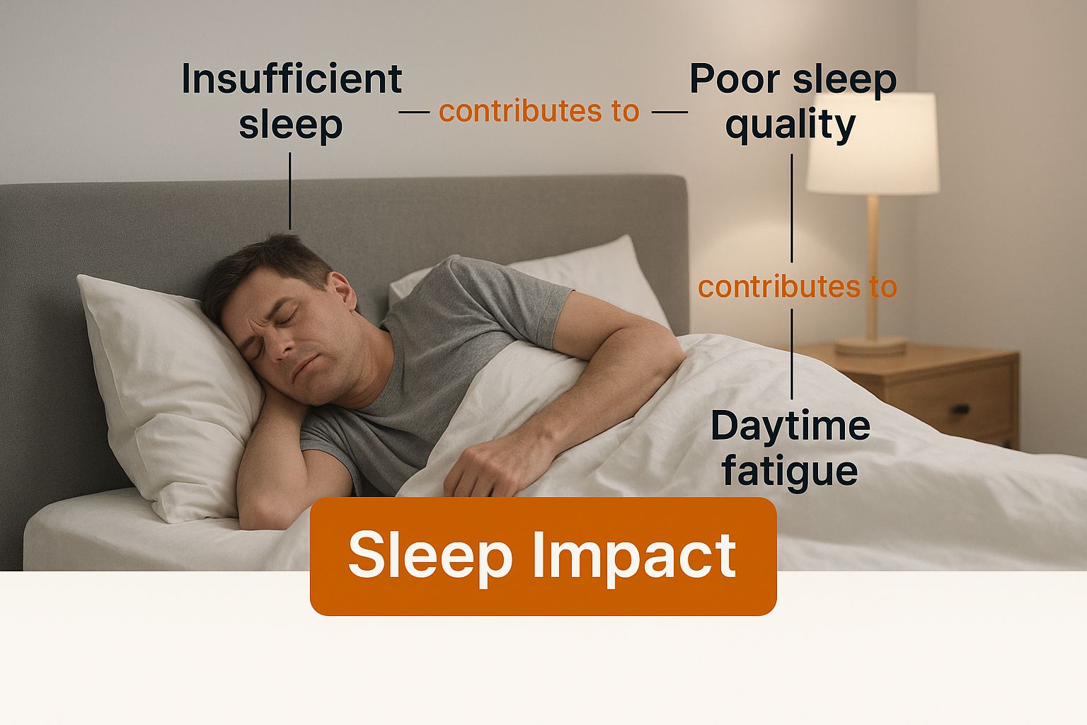 Infographic about concussions and sleep