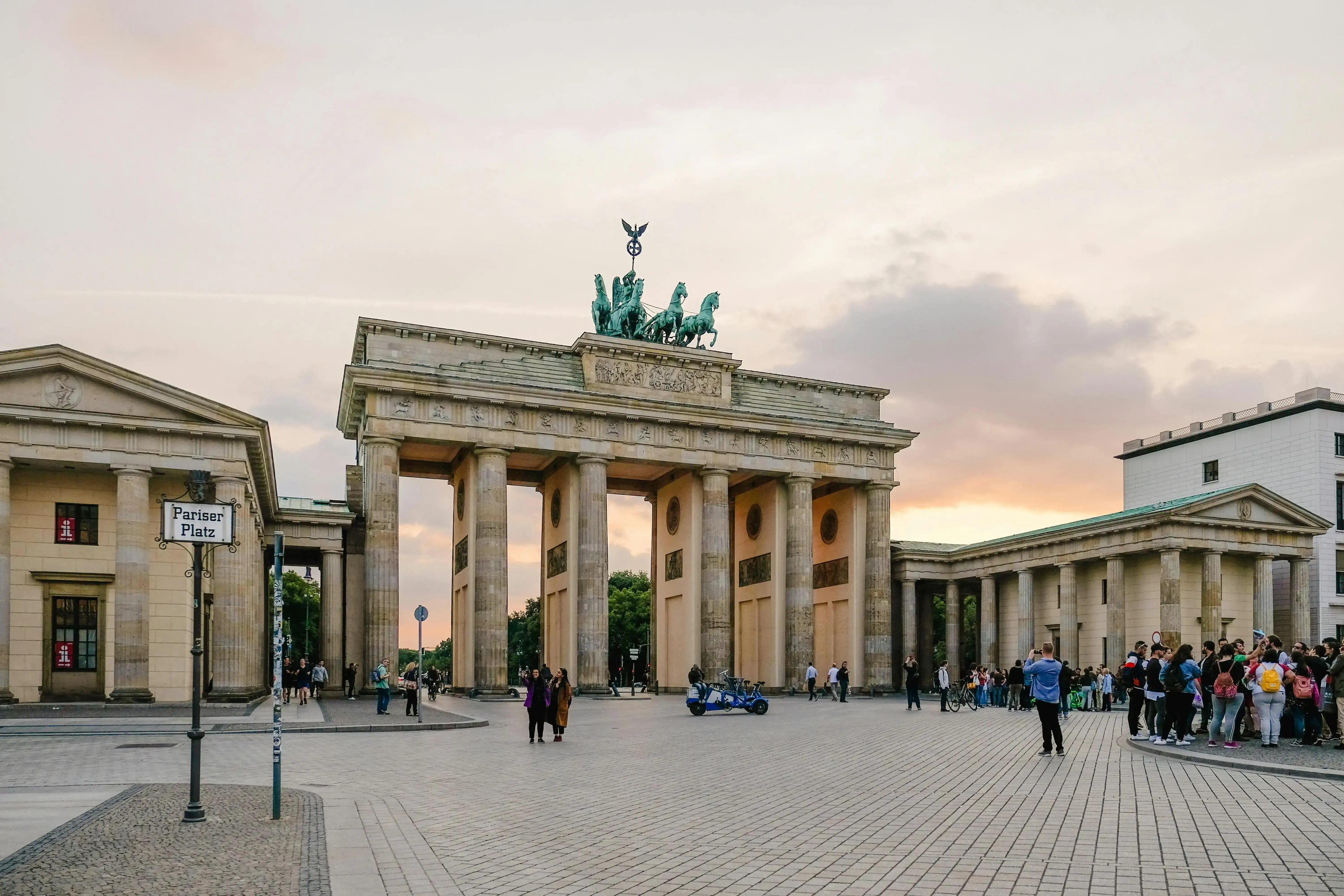 brandenburg gate in berlin germany