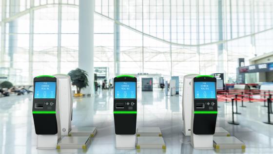 SelfServ kiosks deployed worldwide, including major airports