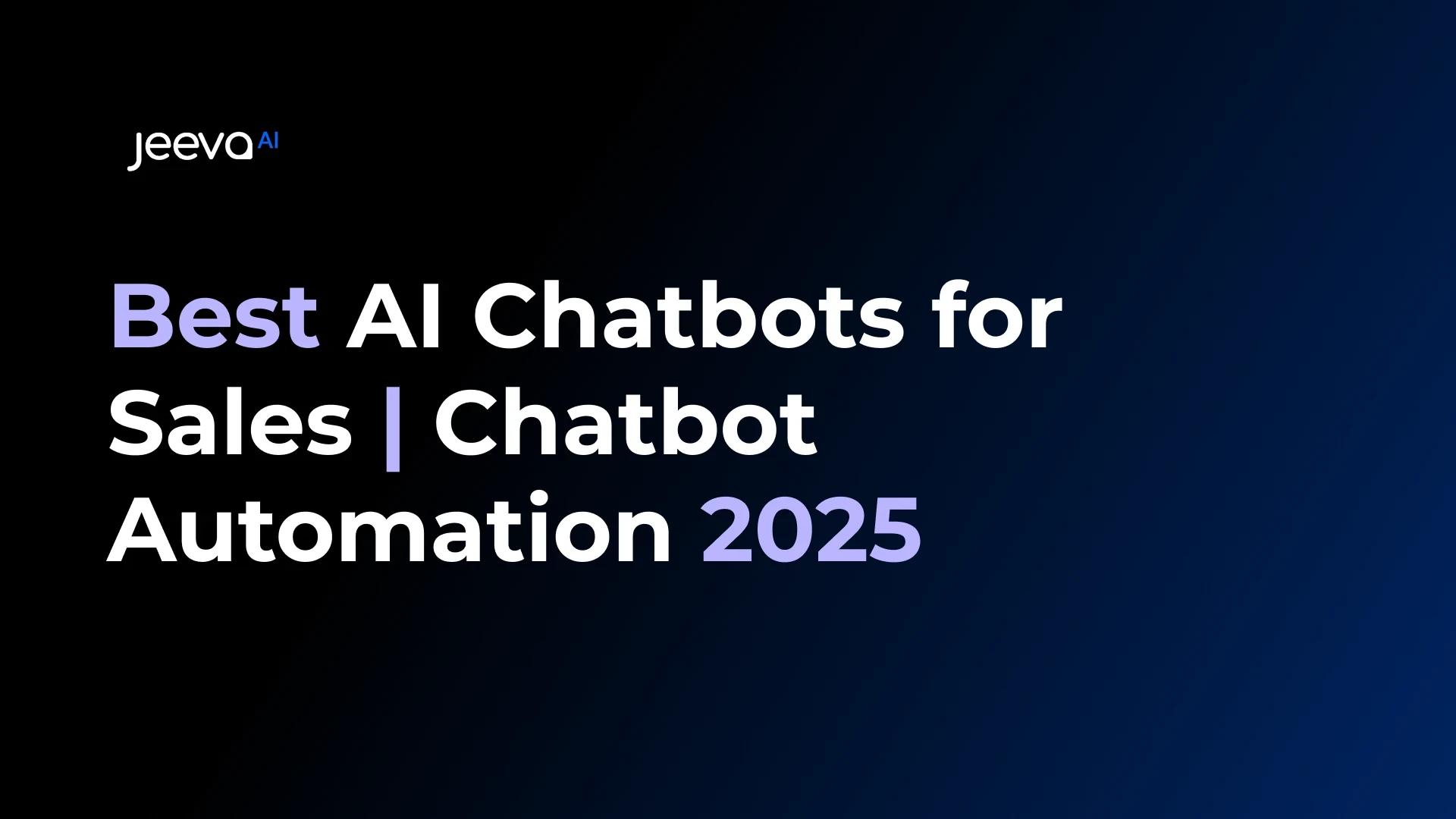 AI Chatbots for Sales