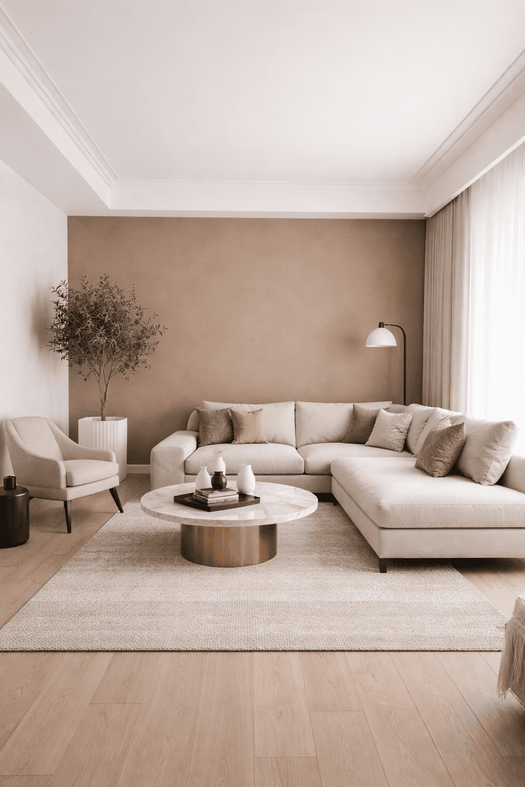 brown and white concrete house near green grass field during daytime