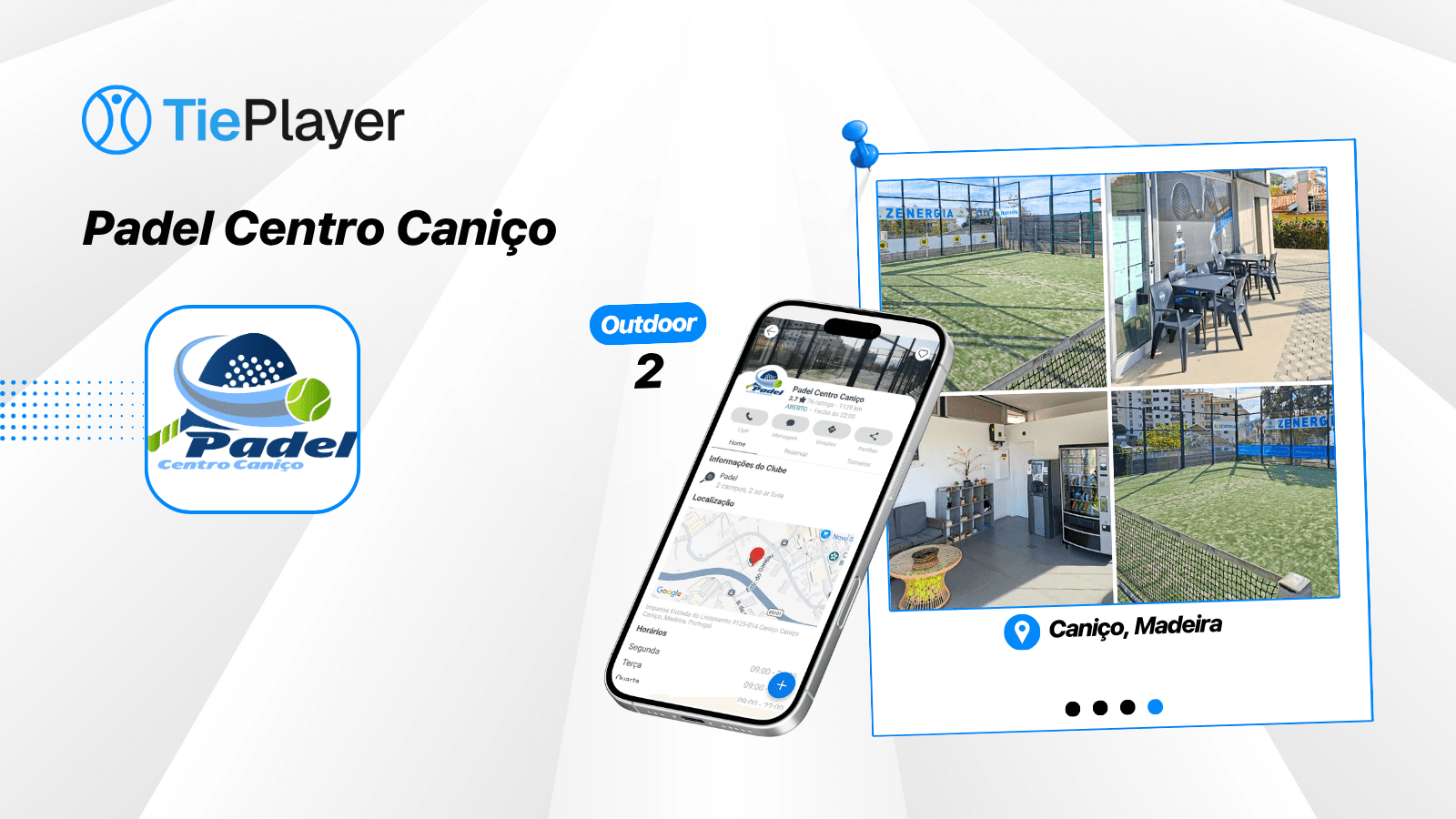 Reserva campo de padel no Padel Centro Caniço