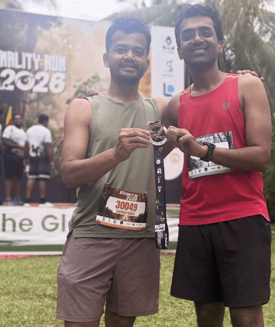 Niranjan, marathon runner