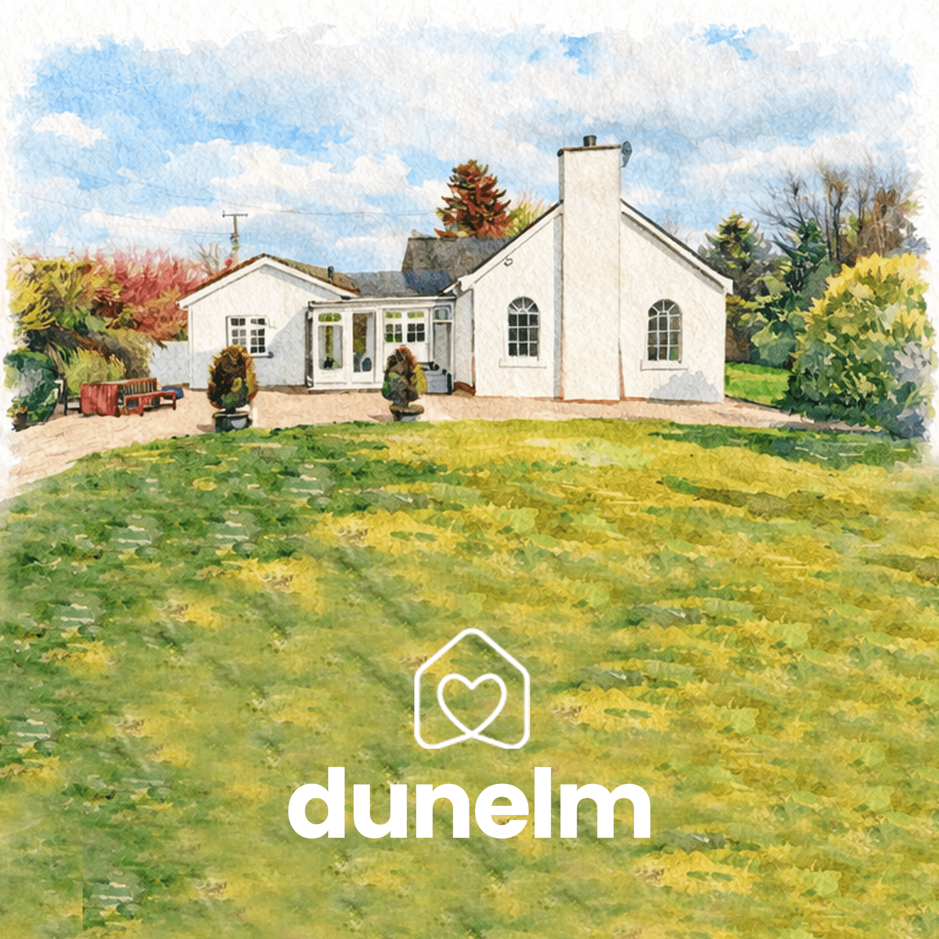 modern house with big windows