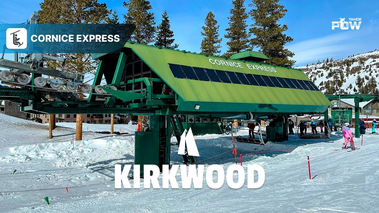 Cornice Express Kirkwood – 4-Minute Ride to Expert Terrain and Steep Challenges