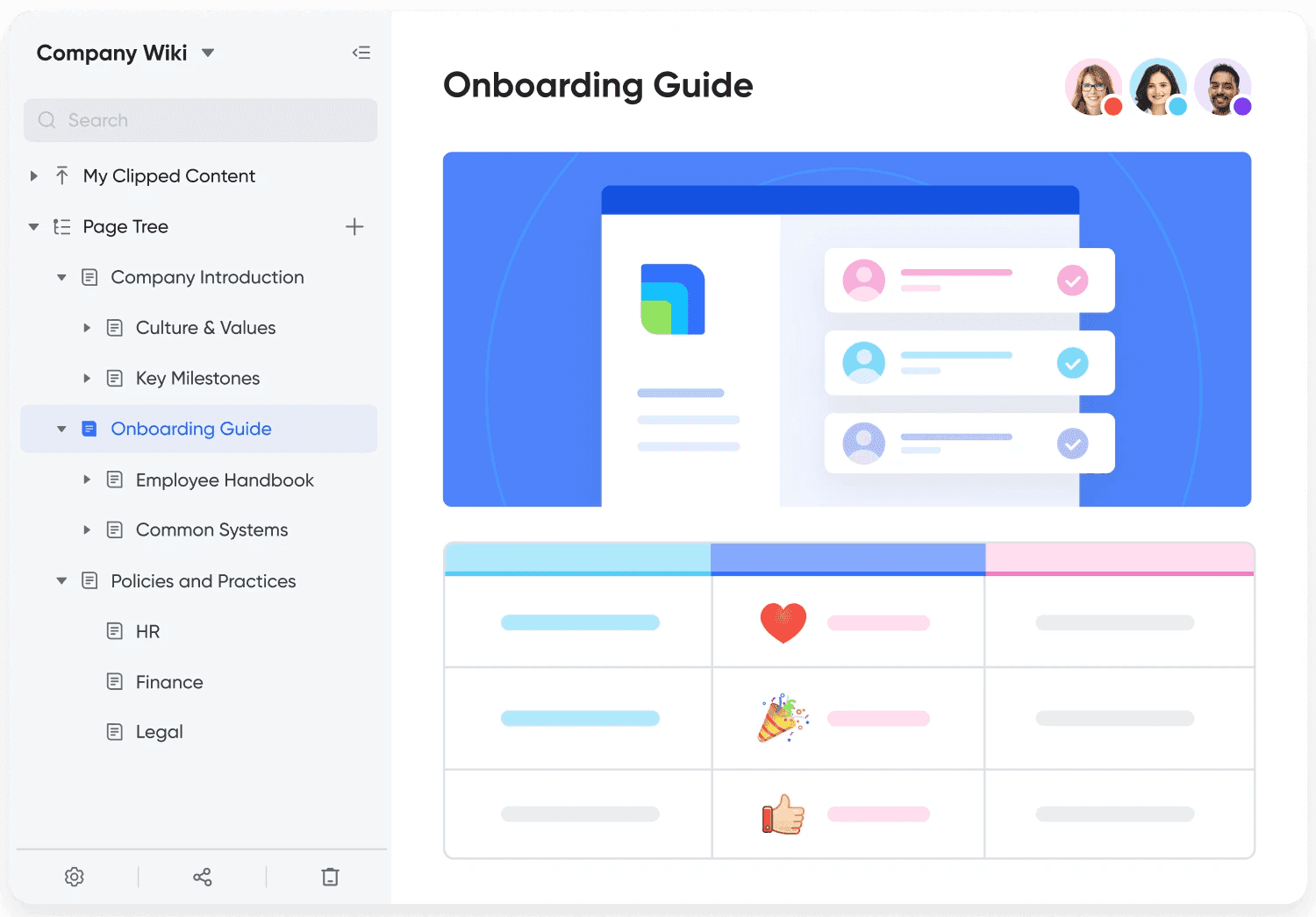 free knowledge management with Lark wiki