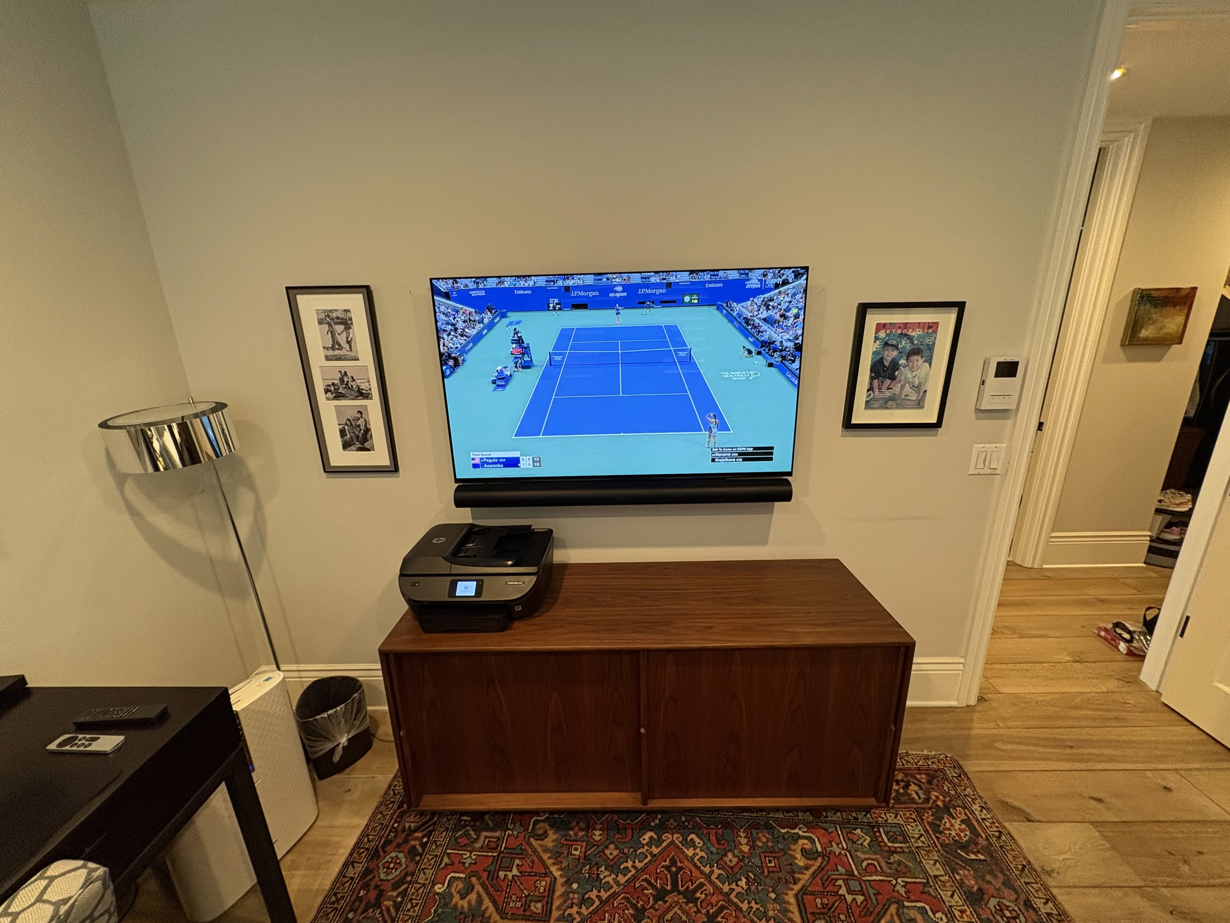 TV installation project