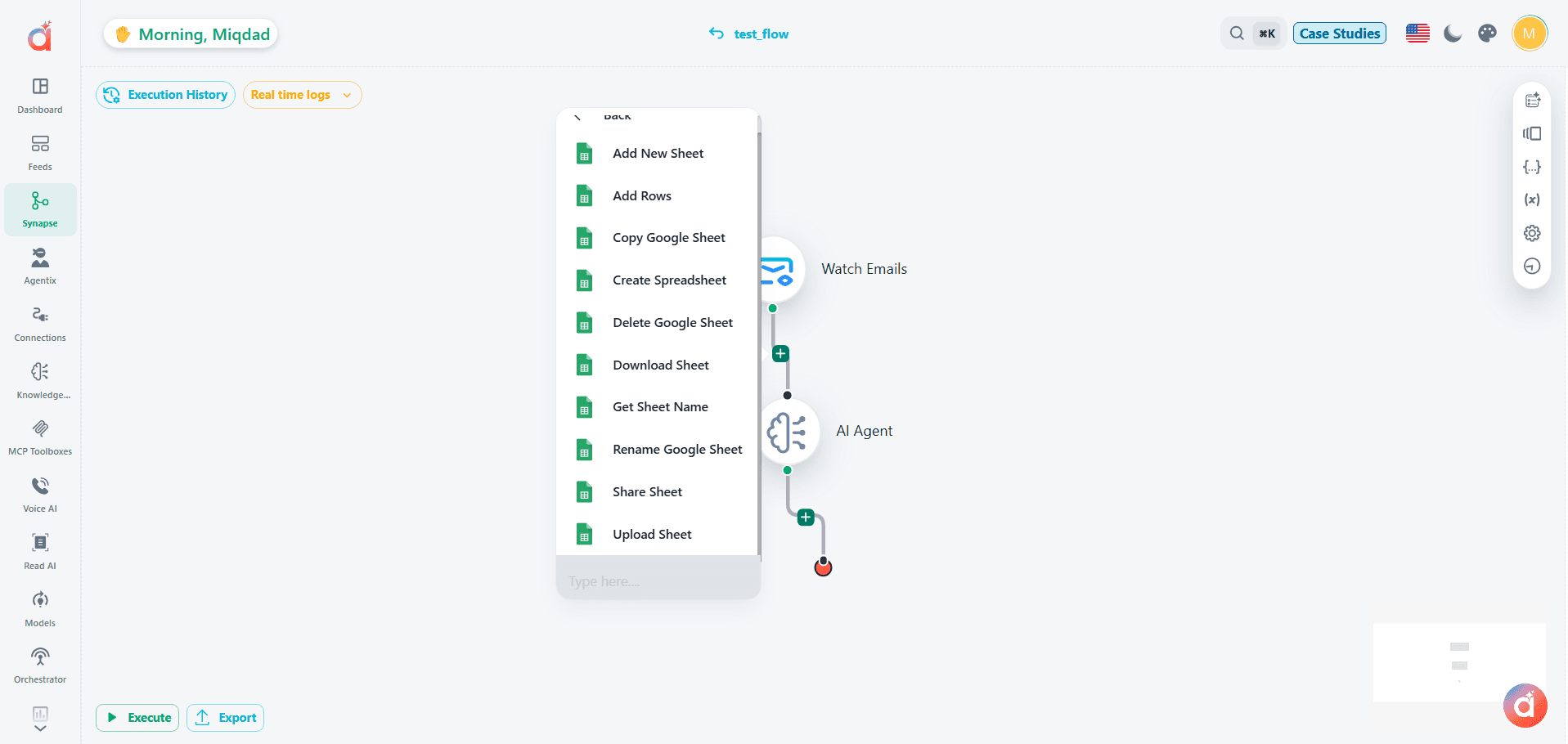 AIRA Hyperautomation product screenshot