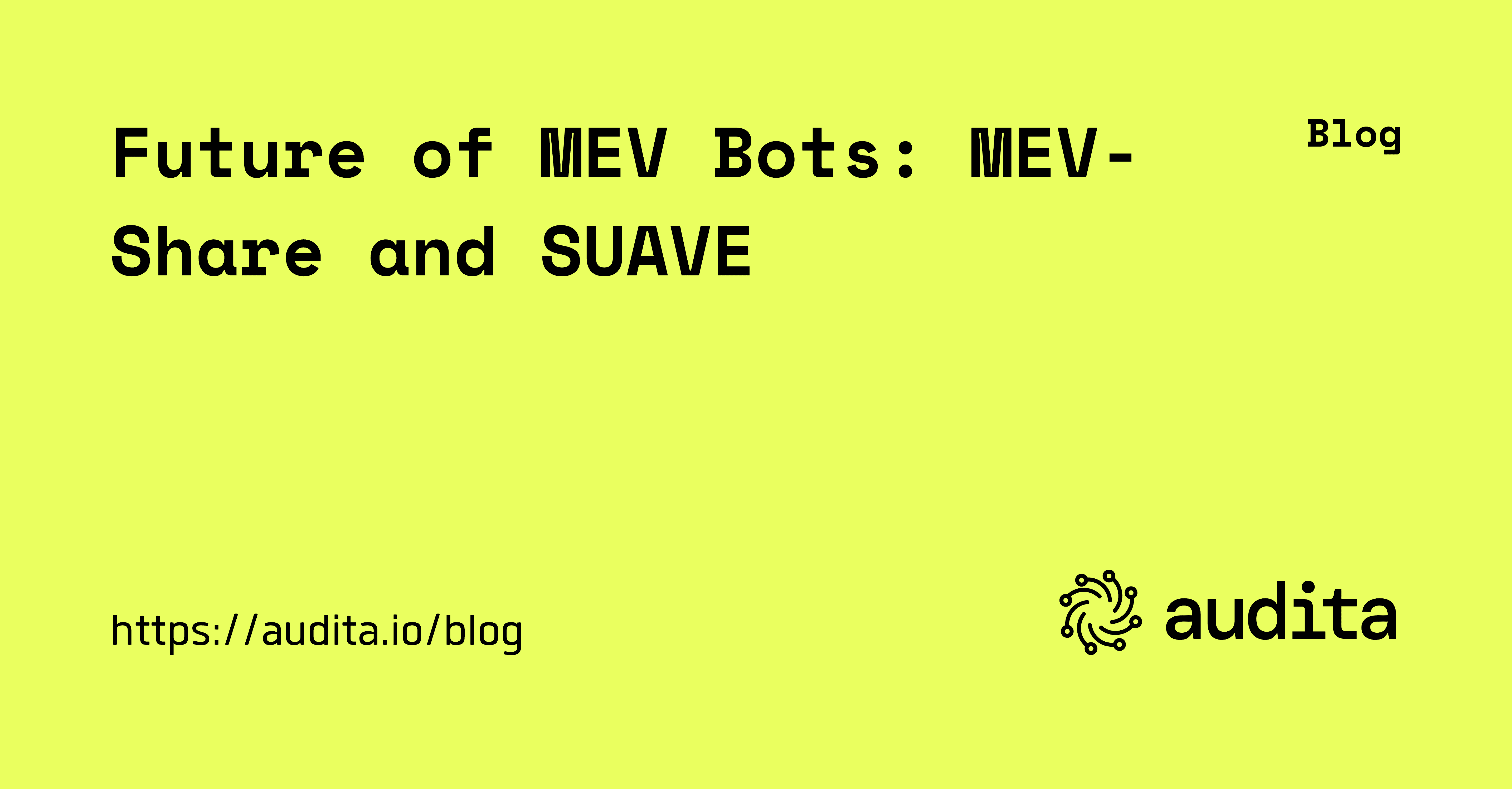 Future of MEV