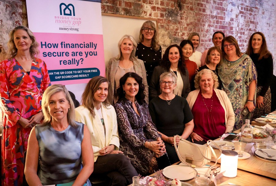 group photo of 15 women