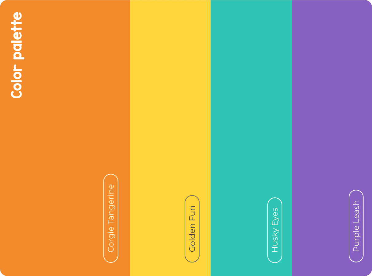 Abstract picture over the grid background