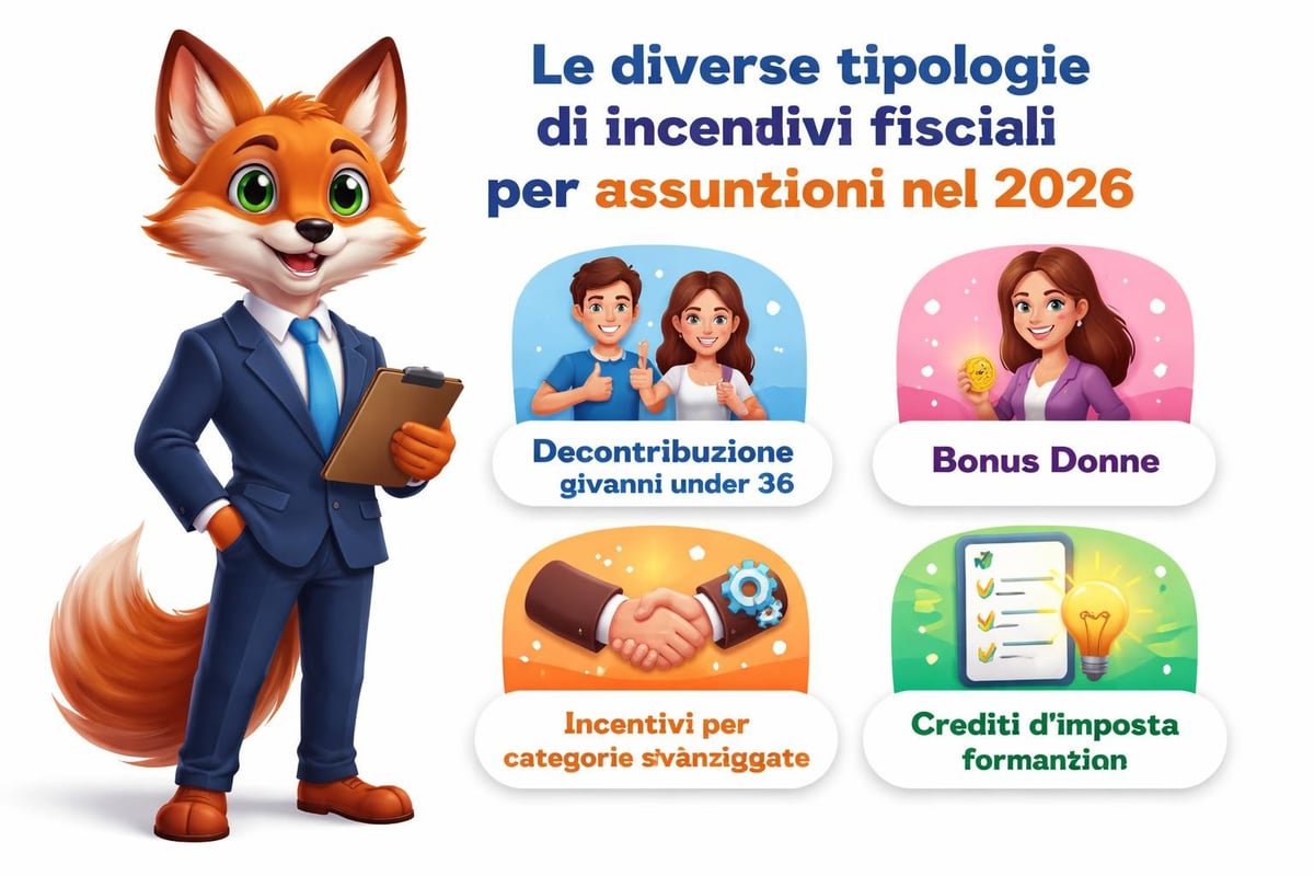 Incentivi fiscali assunzioni