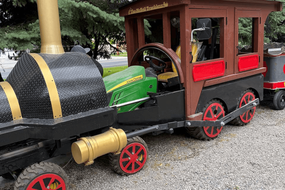 McNeil Trackless showing John Deere component