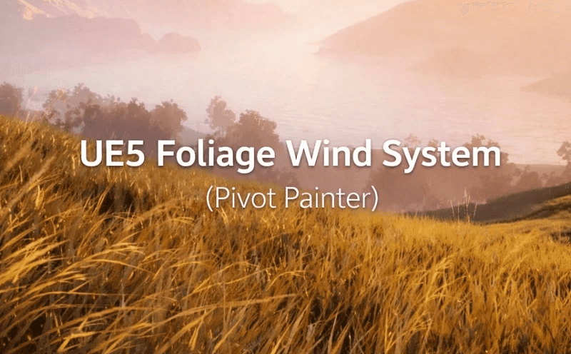 UE5 Foliage Wind System project preview