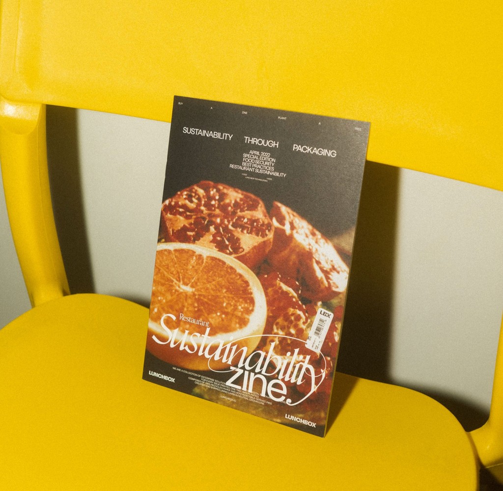 Magazine on Yellow Chair