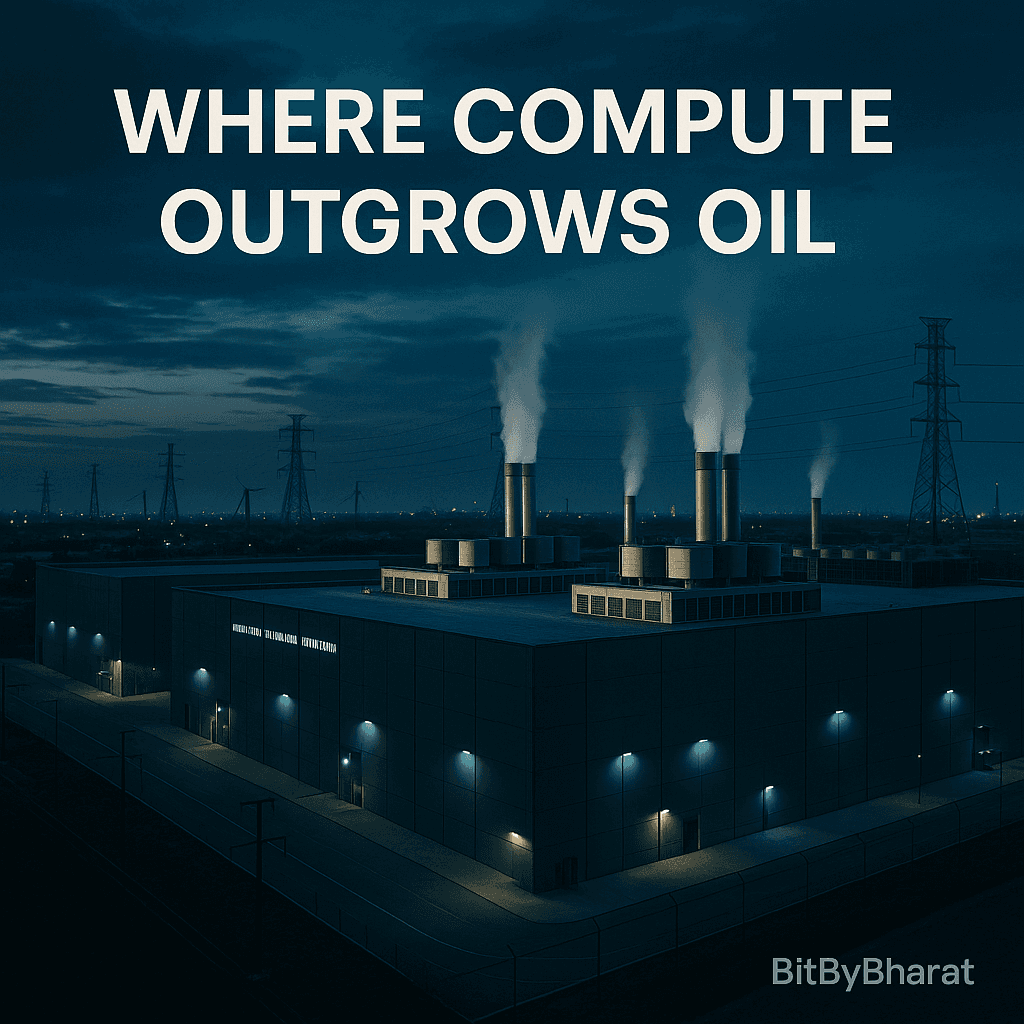 Where Compute Outgrows Oil