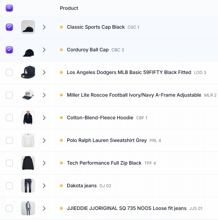 An image of Freelio's project ui
