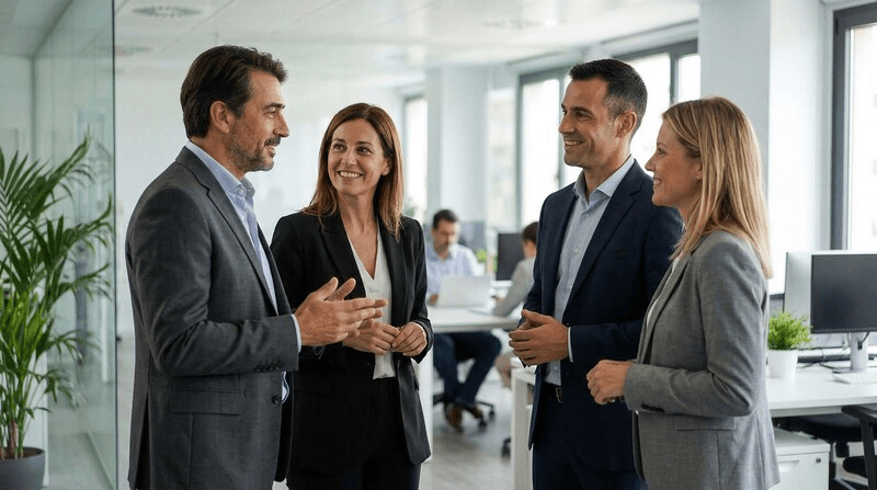 Two Senior Executives 