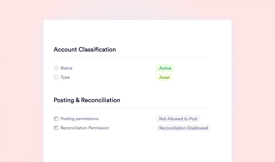 Reconciliation Permissions
