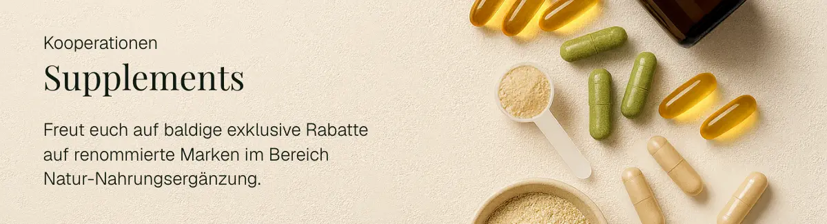 Kooperation Supplements Banner