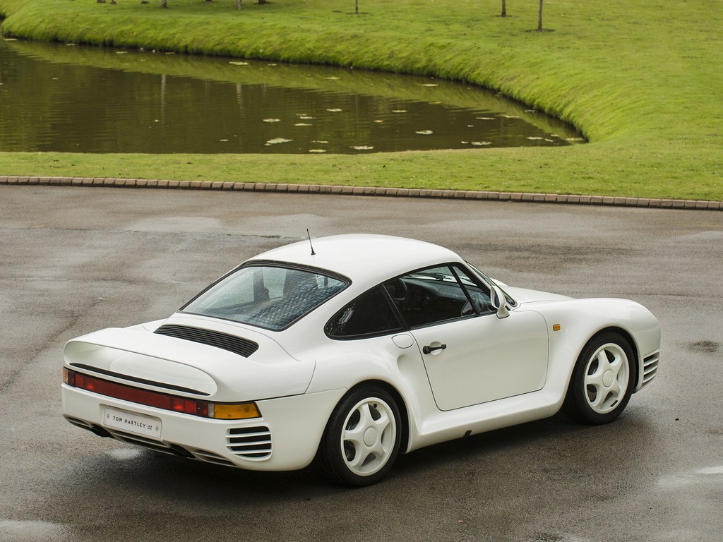 Porsche 959 - 3/4 arrière