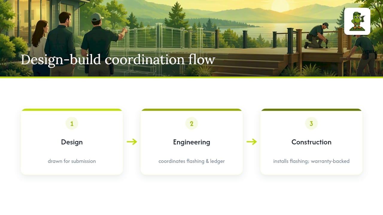 Design engineering and construction workflow