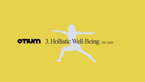 A design of an ilustration with a text against a yellow background.