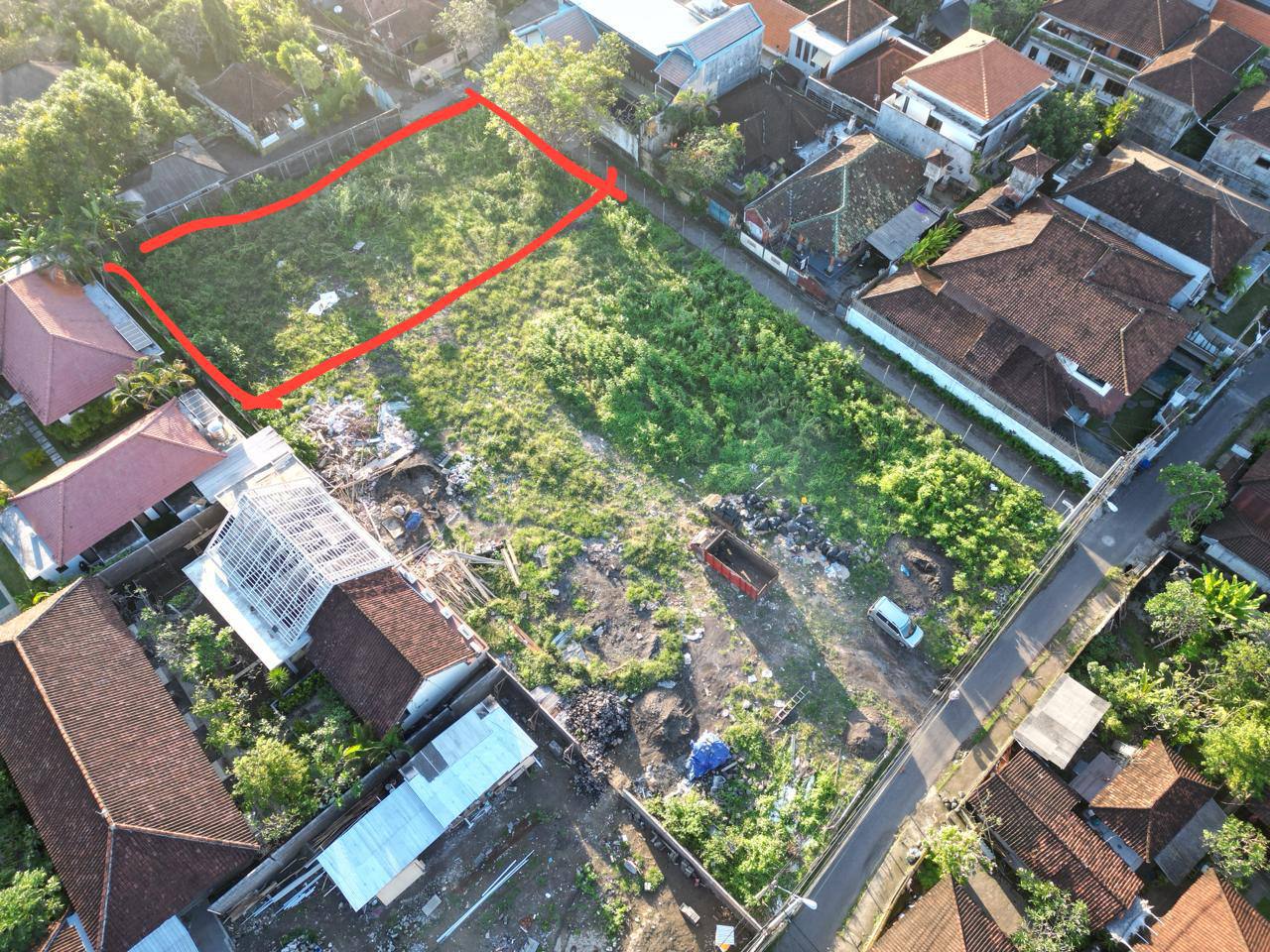 Land plot 500 m² in Sanur, Leasehold 