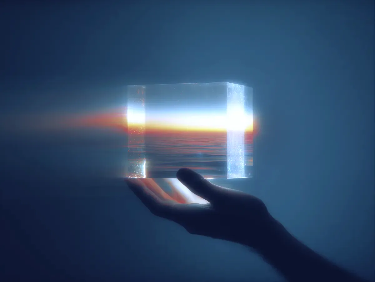Ethereal Walkway Scene 