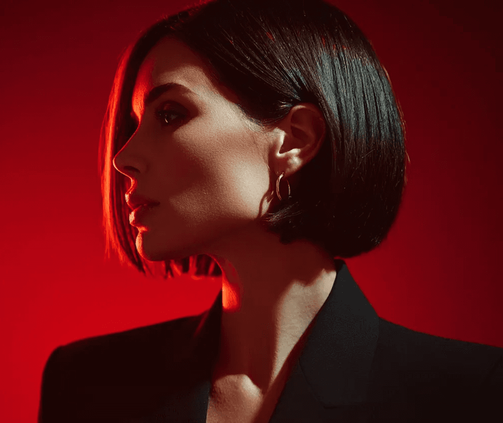 Elegant Profile Portrait