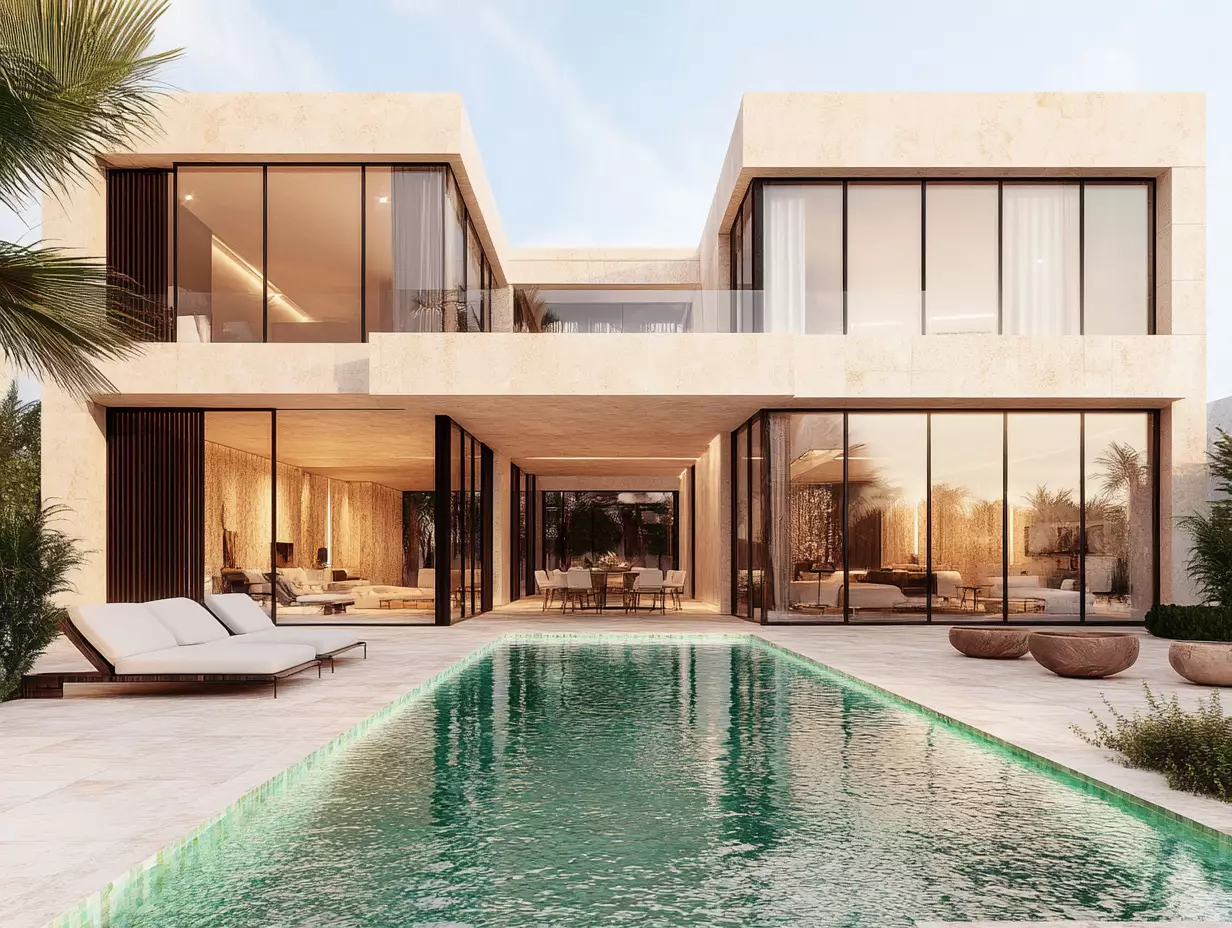 Luxury villas