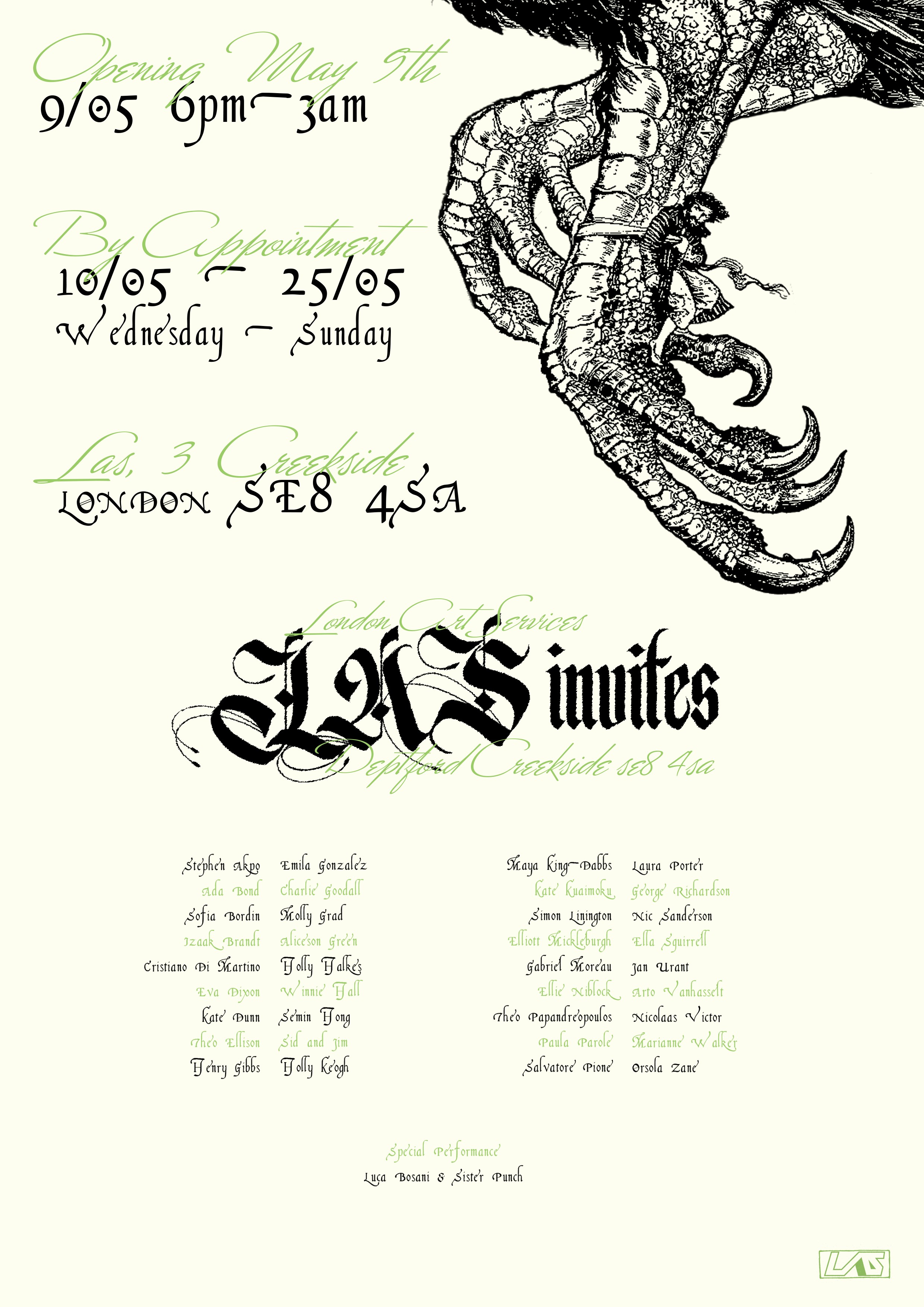 las begins poster