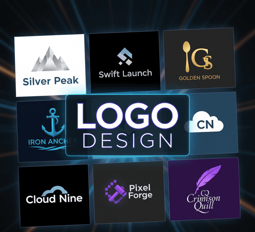 Logo design portfolio preview by DigitOraWorks