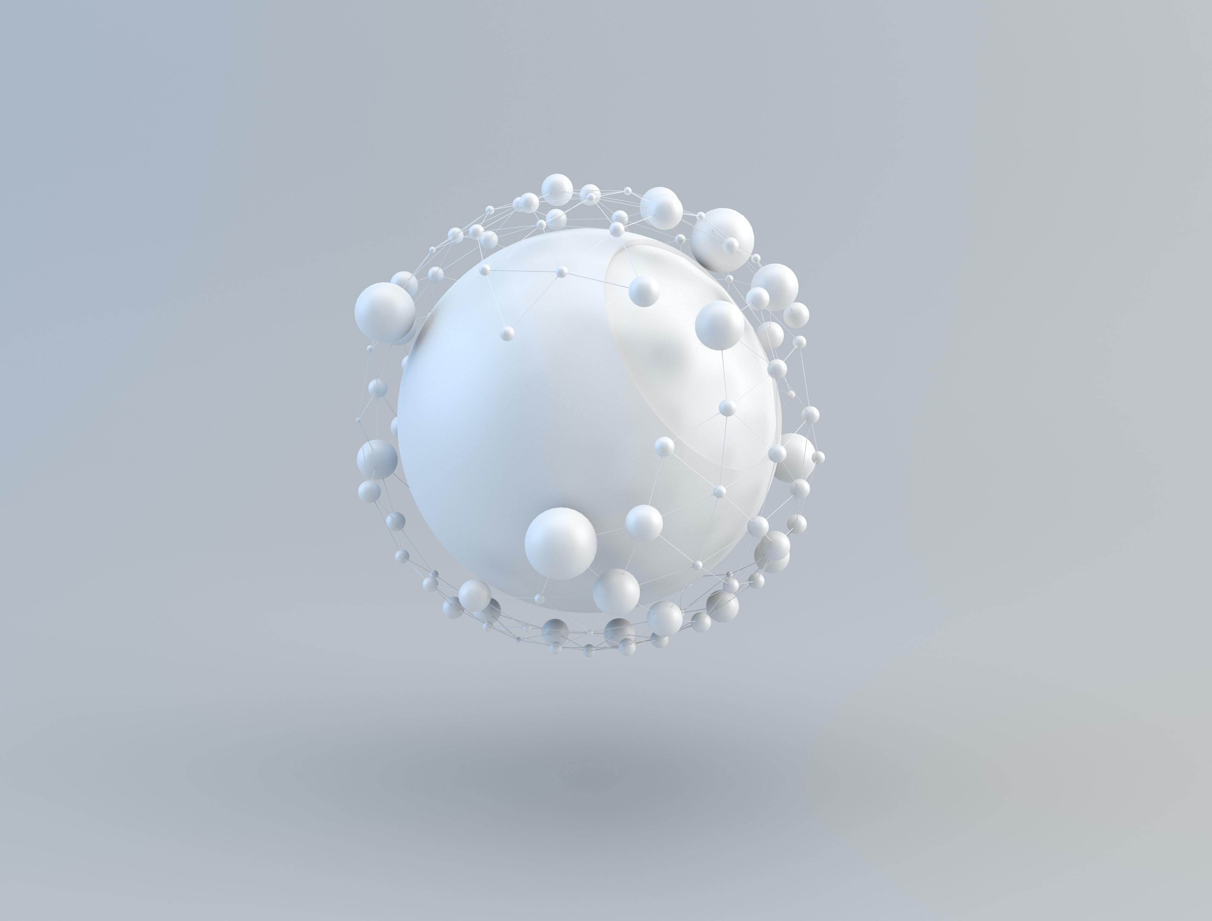 3D rendering of a sphere