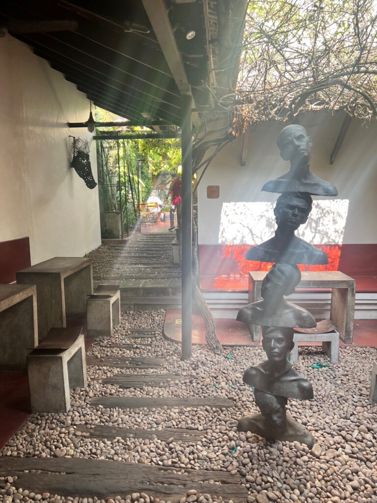 Interiors of Kashi Art Cafe