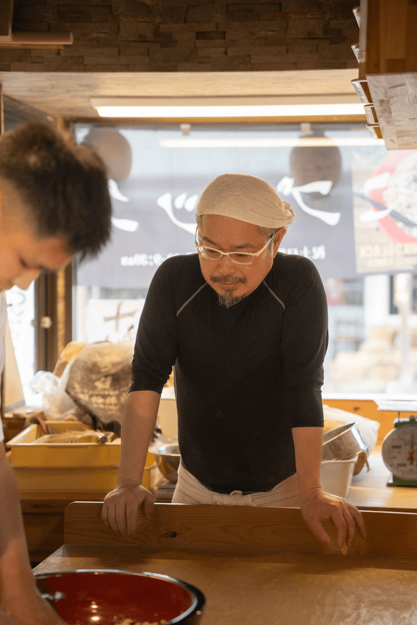 Chef Taka from Takakuno Soba