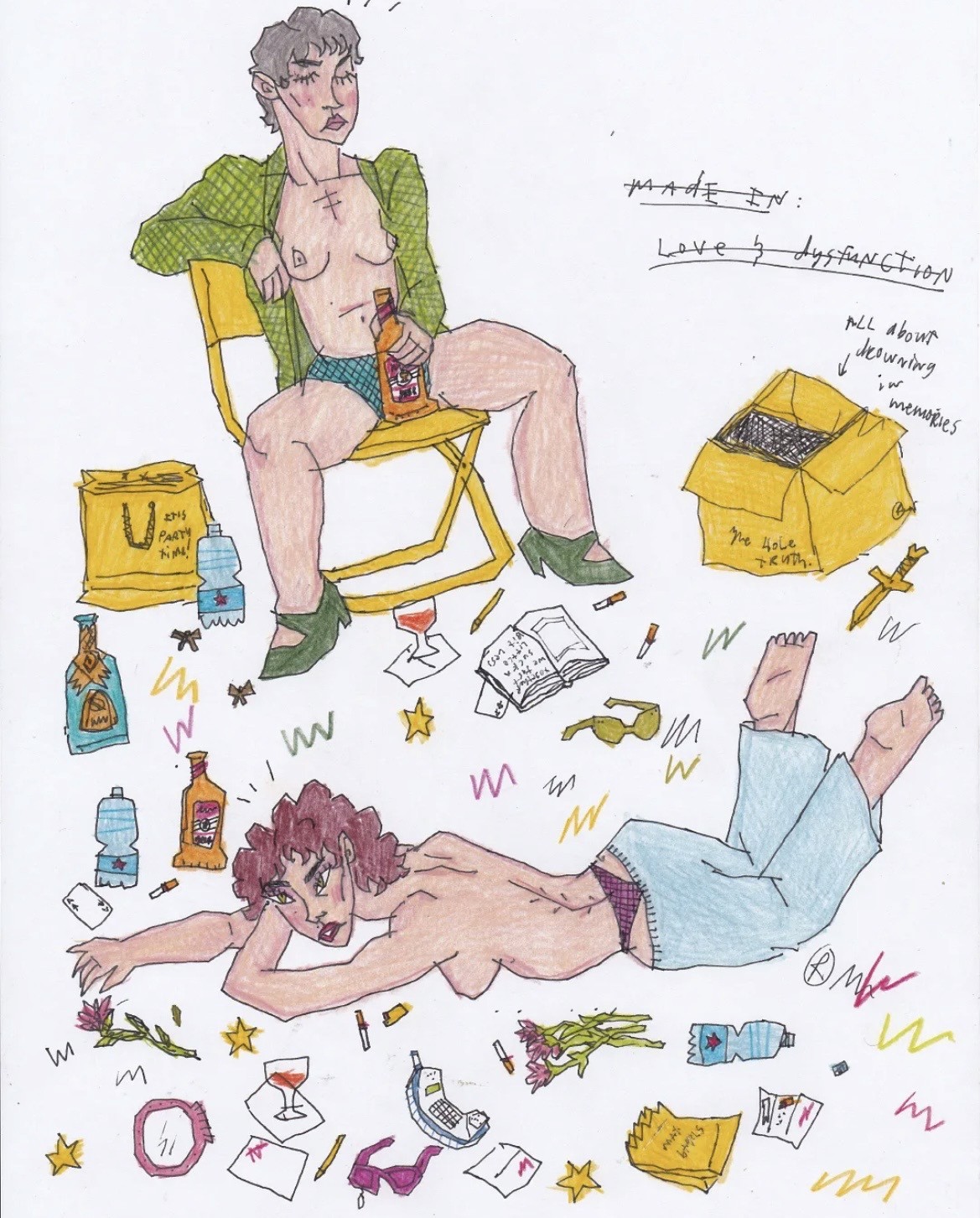 Modern architectural walkway with angled roof and sunlight.