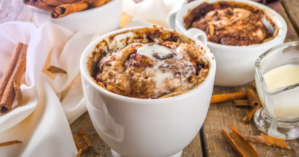 A protein mug cake is a quick high-protein dessert option.