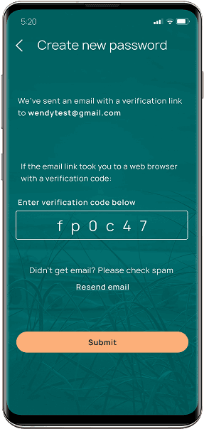 images of app account sign up