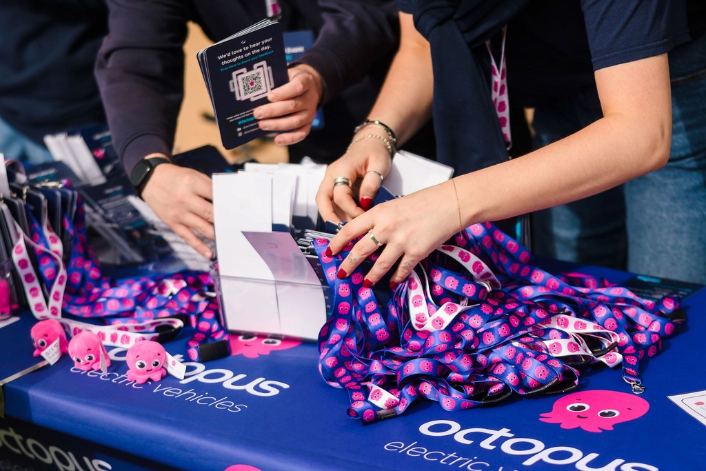 Driving course overview from drone shot