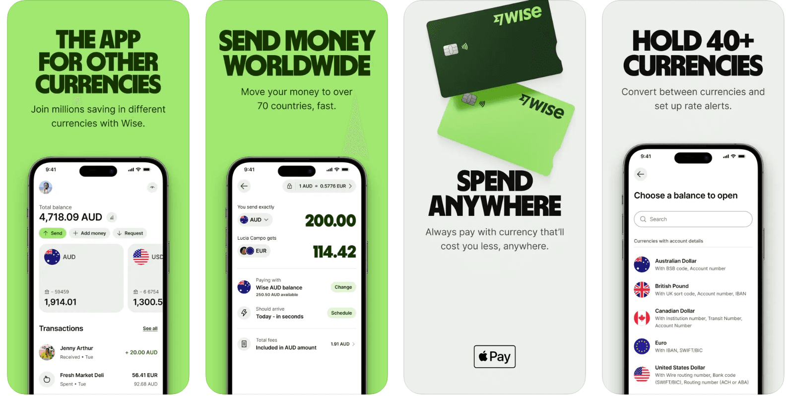 Wise bank option for digital nomads