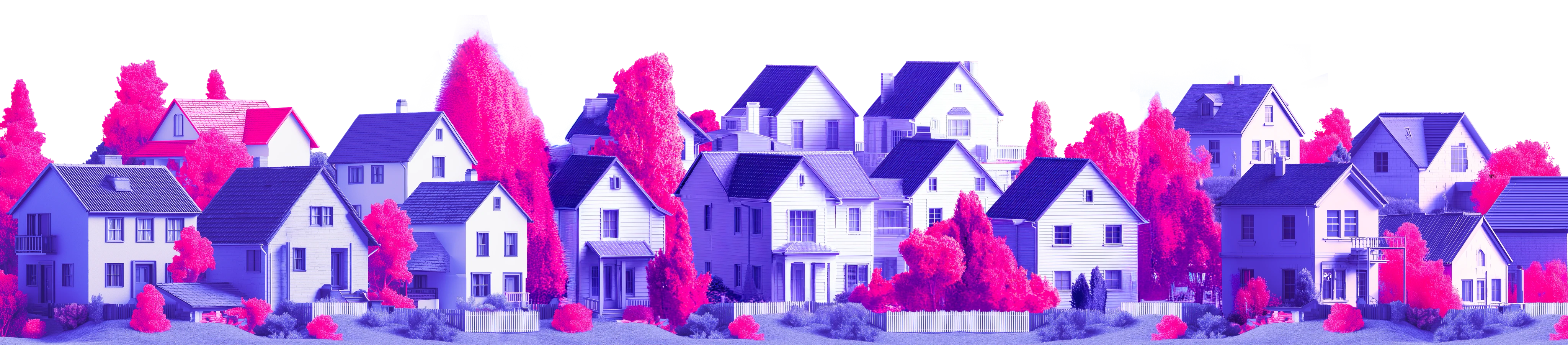 Maisons dans un quartier