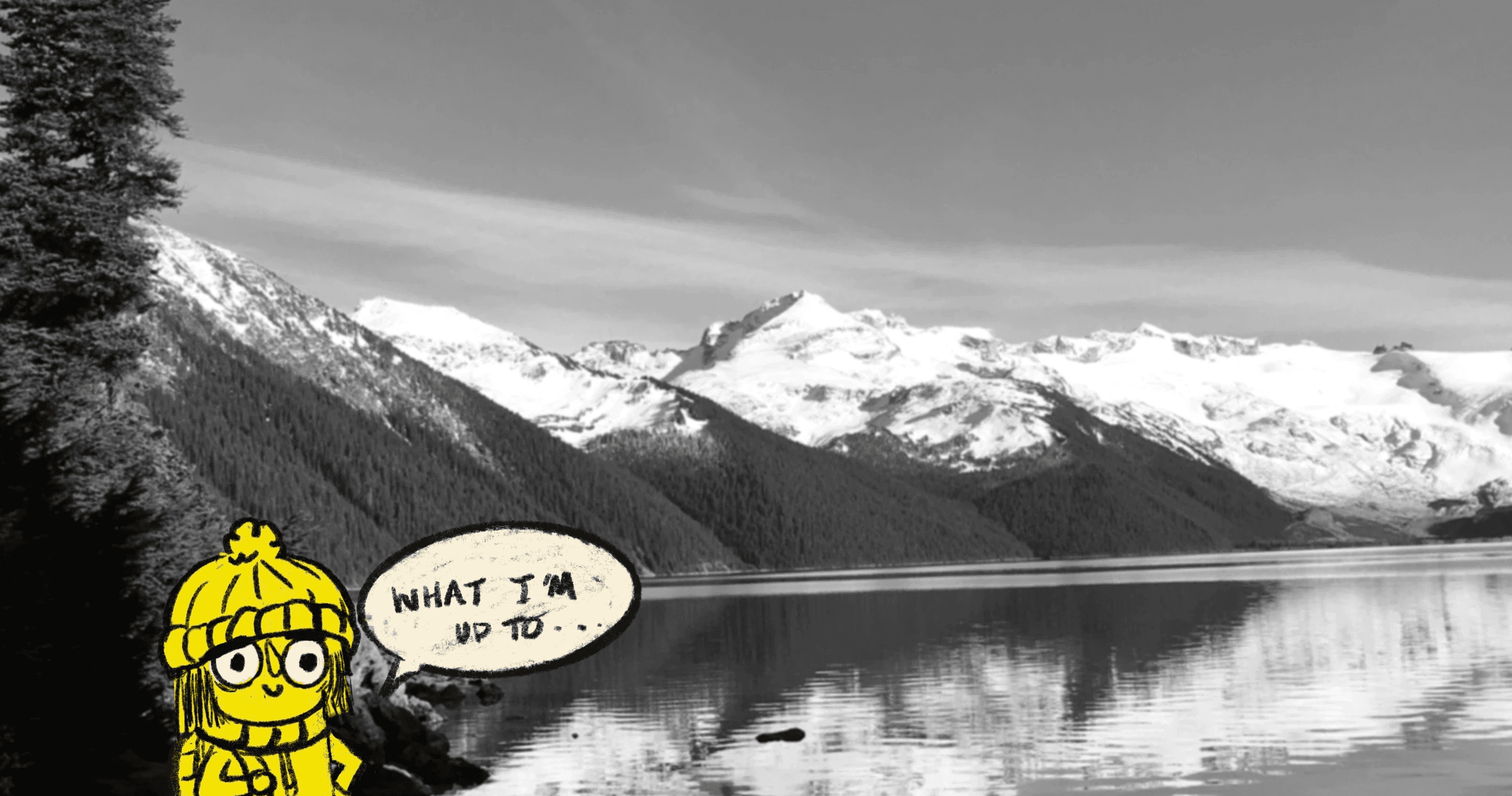 image of a man in a lake