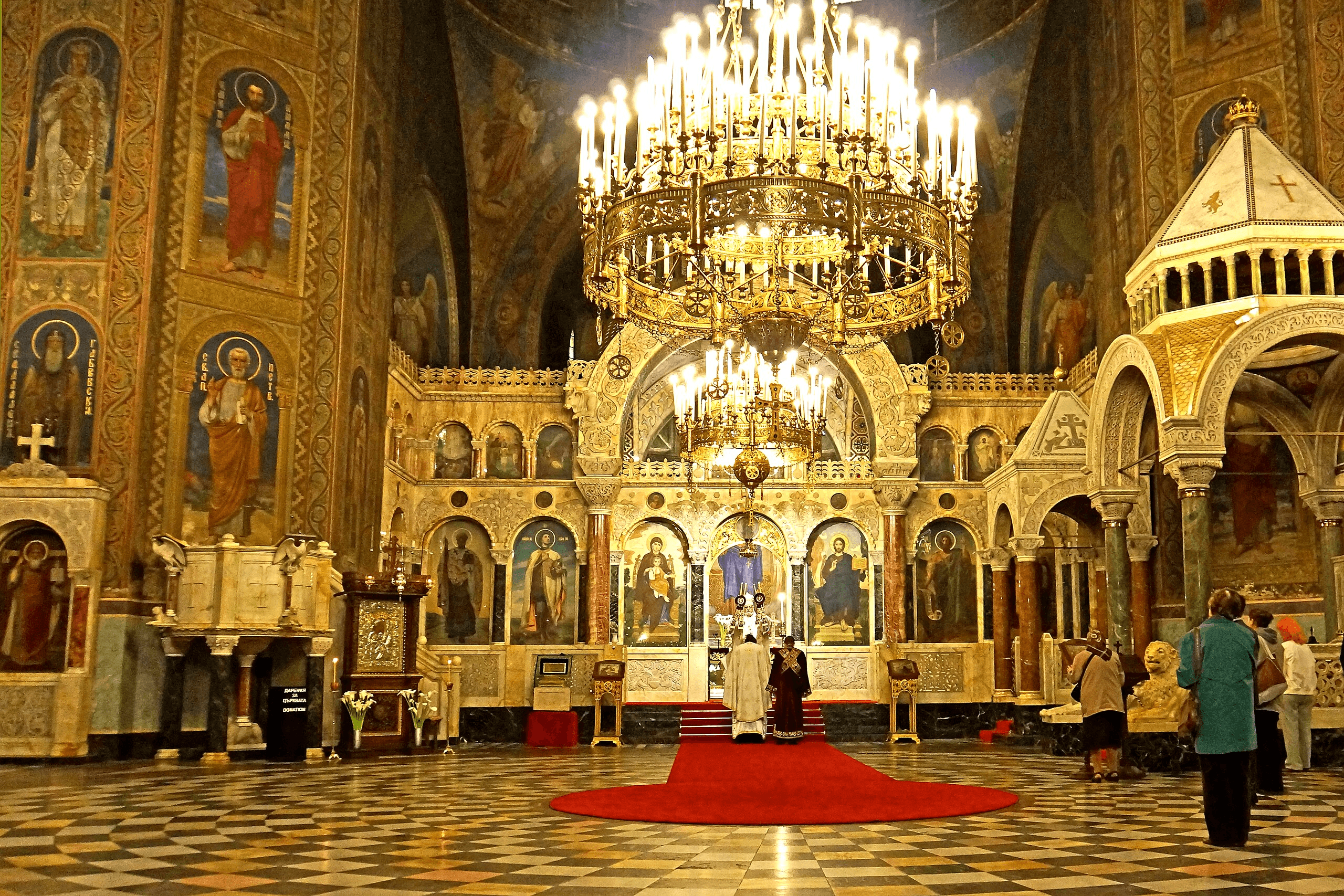 Alexander Nevsky Cathedral interior