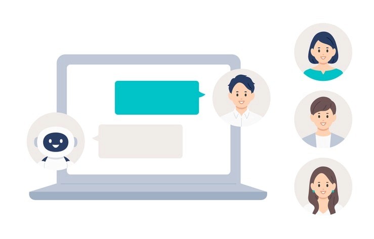 A confident job candidate preparing for an interview in the AI job market, demonstrating relevant skills and knowledge.