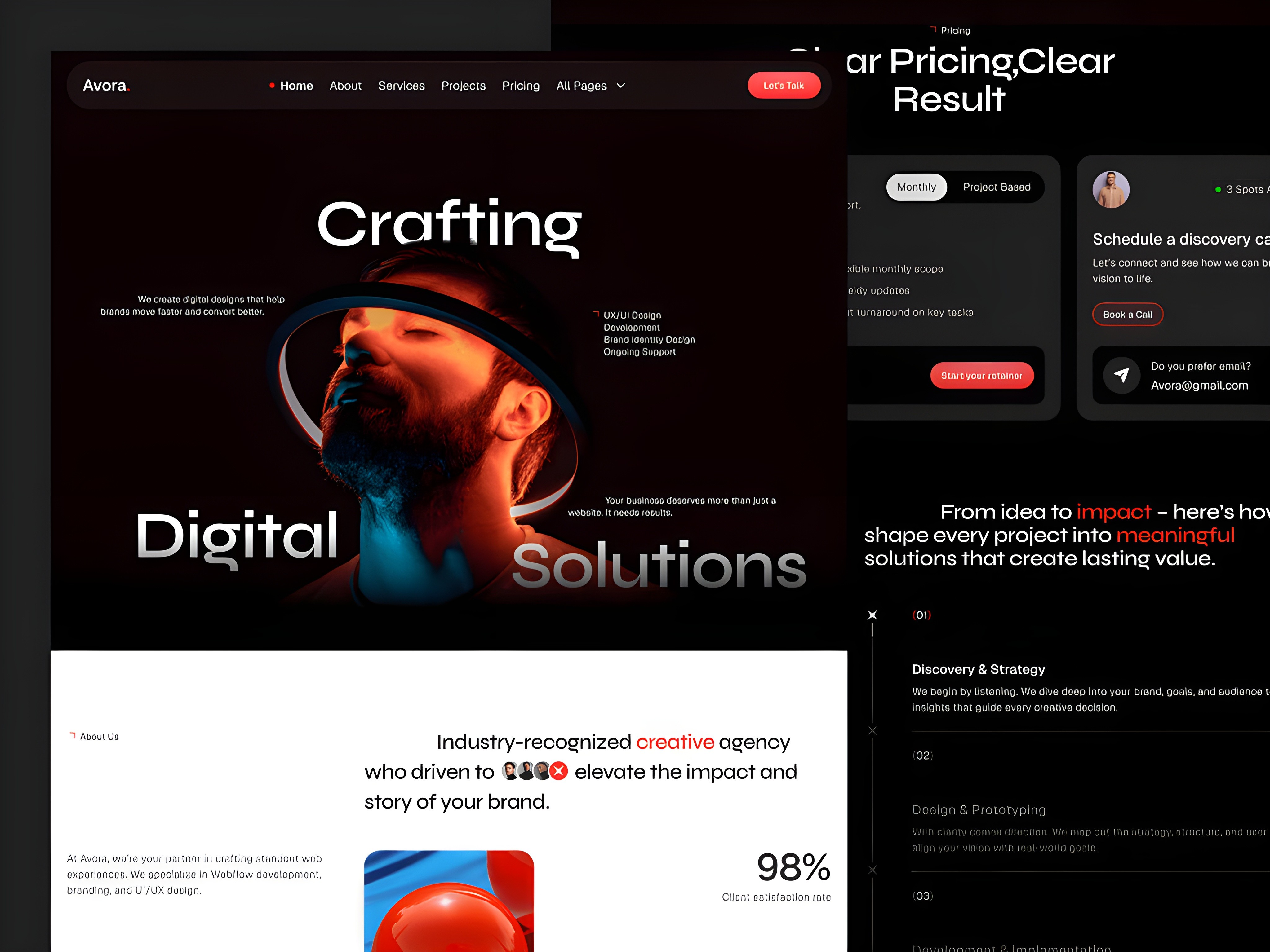 best Webflow portfolio templates