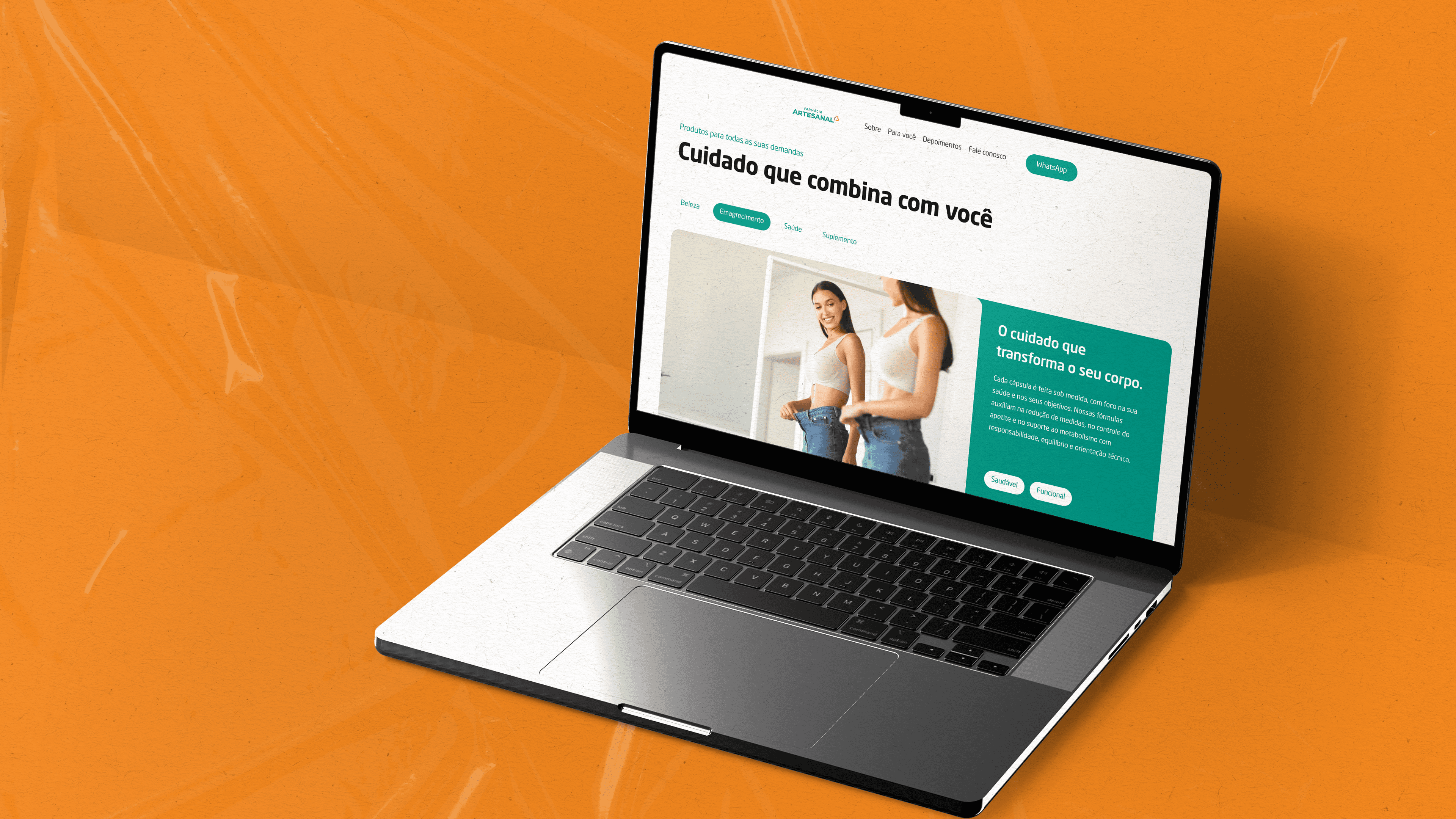 Site Farmácia Artesanal Poços