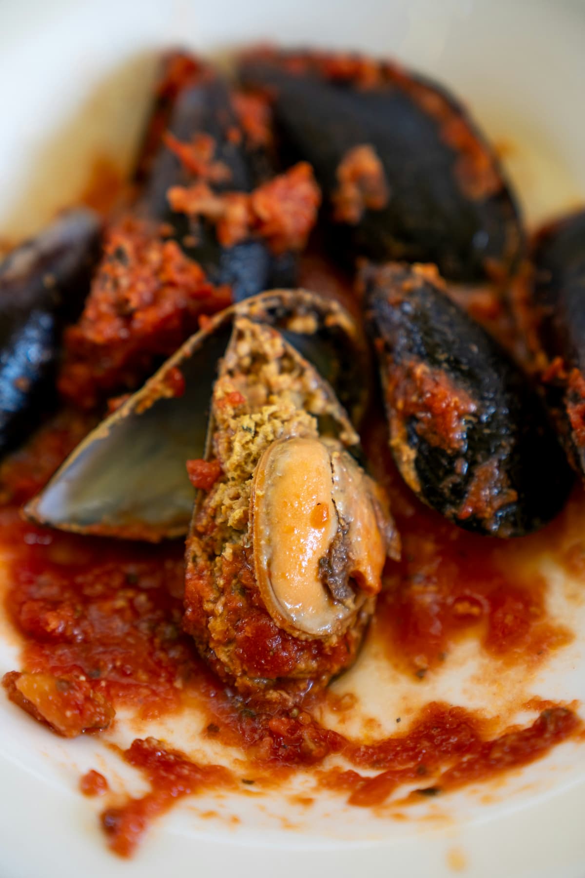 Sea food on a plate