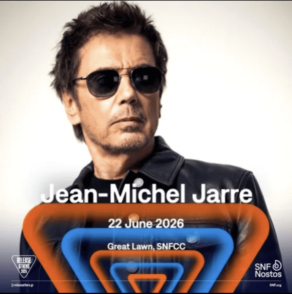 Jean-Michel Jarre live Αθήνα: Ο πρωτοπόρος της ηλεκτρονικής στο ΚΠΙΣΝ