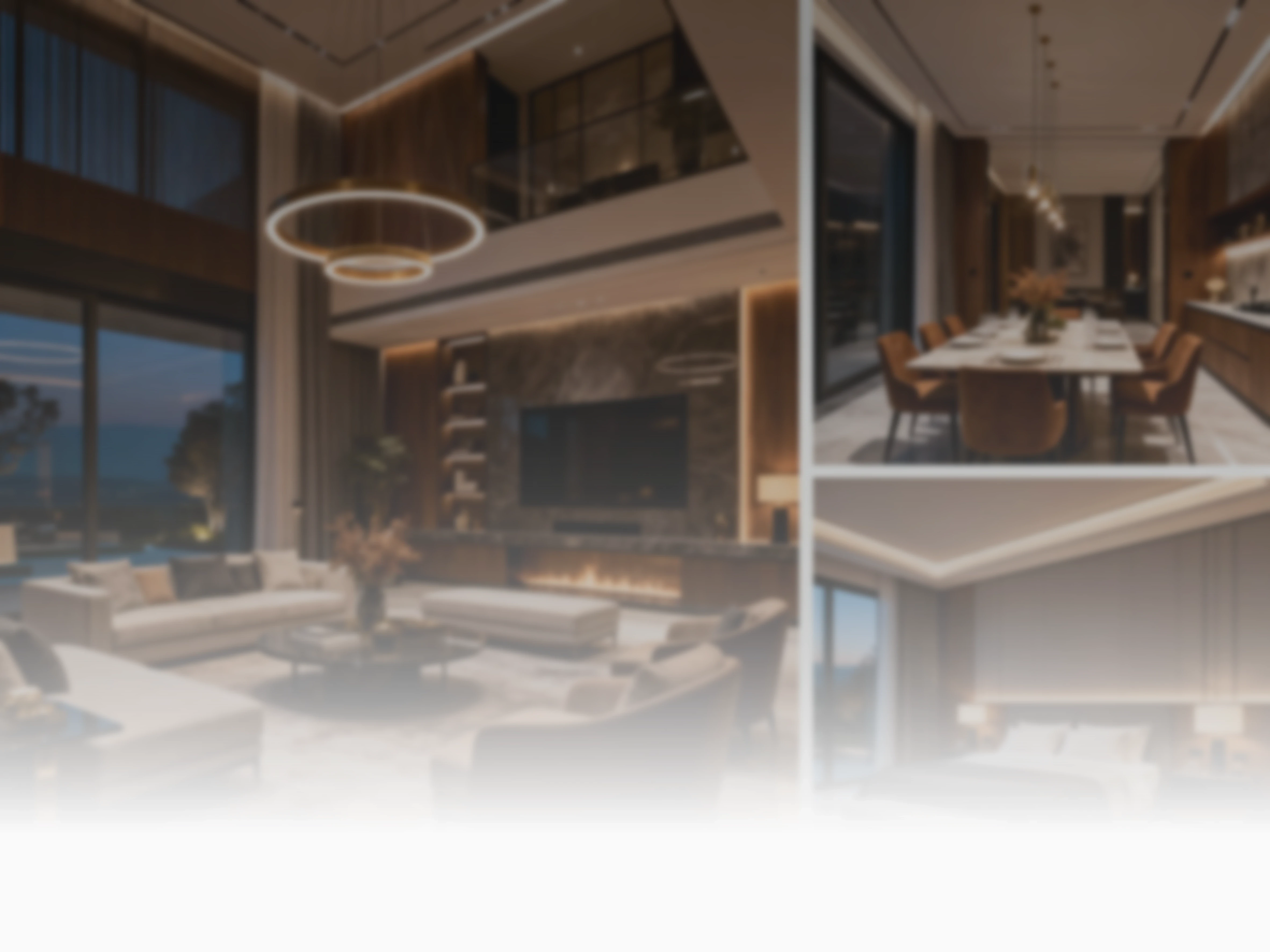Complete interior design finishing and furnishing projects Egypt - residential villa interiors with modern living areas, dining spaces, bedrooms by Mavera Interiors